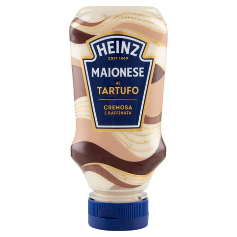 8 x Heinz Truffle Mayonnaise - Give Your Sauces and Salads a Unique Taste - 213 g + Italian Gourmet Polpa 400 g