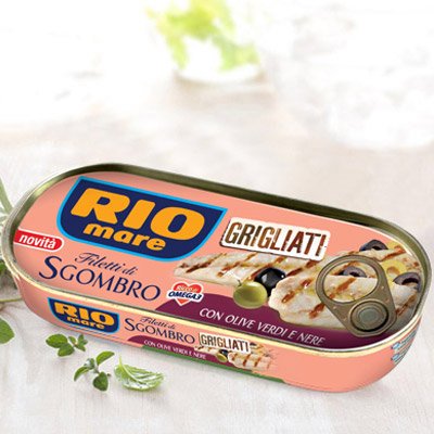 RIO MARE Threads Grilled Tuna with Olives 120 g - Made in Italy