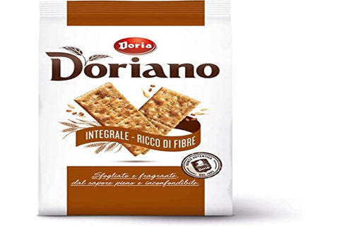 Doria Doriano Crackers Integrali Whole Grain Salt Pastry Salted 700 g Biscuits