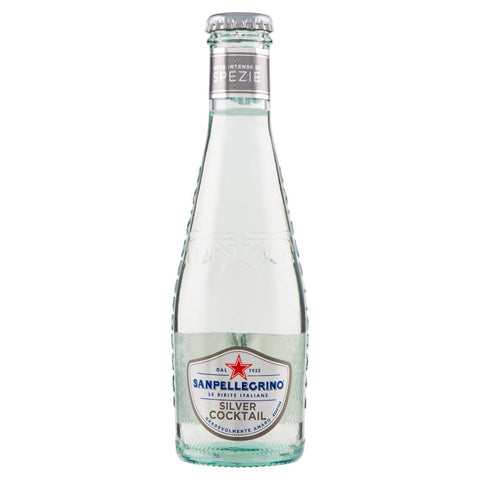 24x Bottles Silver Cocktail Soda 20cl San Pellegrino Cocktail Bitter Italian Aperitif