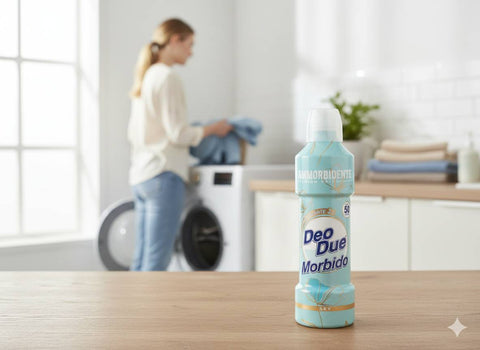 3x Deo Due – Ammorbidente Sky with Organic Sweet Almond Oil 1L Fabric Softener 1L