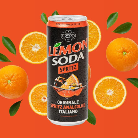 Lemonsoda Spritz Carbonated soft drink with orange juice 48x 33cl