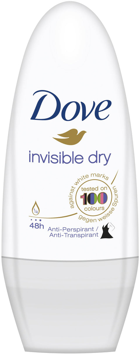 Dove Roll On Invisible Dry Deodorant 50ml