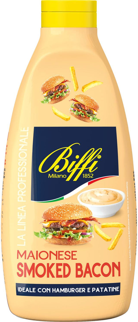 Biffi Smoked Bacon Mayonnaise Flavour: Smoked Bacon 800 g Bottle