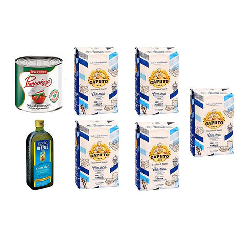 Caputo Starter Kit Pizza Napoletana Margherita Torrente De Cecco Olive Oil