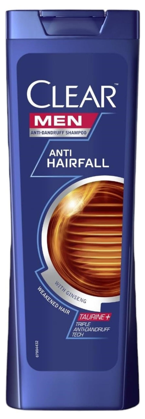 Clear Men Anti-Dandruff Shampoo Anti-Hair Loss 3 x 400 ml Economy Pack