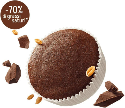 10x Misura Tortine al Cioccolato Privolat Chocolate Cake without Milk and Eggs 240 g