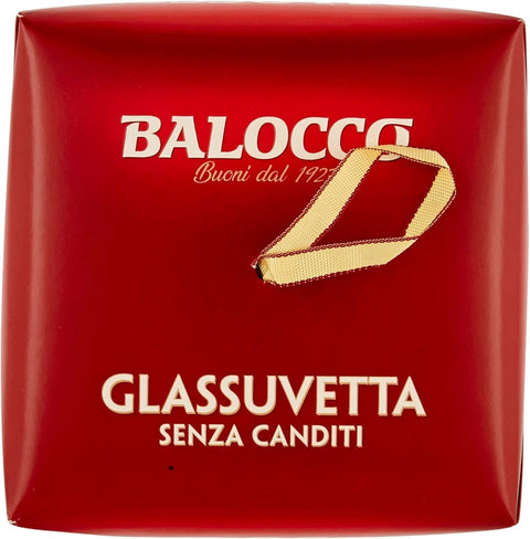 3x Balocco Glassuvetta Panettone Senza Canditi Without Candied Fruit, with Raisins 1kg + Italian Gourmet polpa 400gr