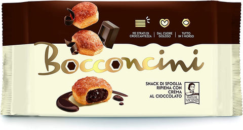 Vicenzi - Millefoglie d'Italia, Milk Bocconcini - 8 Packs of 125 g [1 kg]