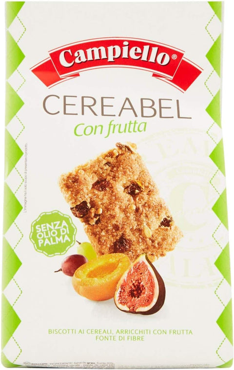 6 x Campiello Biscuits Cereal with Fruit Cereal Biscuits with Fruit 220 g