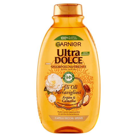 Ultra Dolce Argan Oil and Camellia Shampoo 300ml