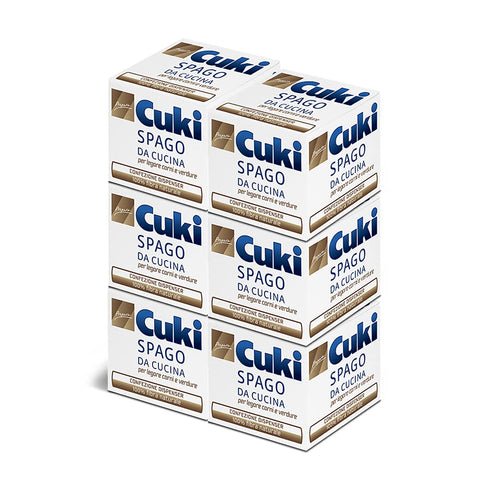 Cuki 52001 Kitchen Twine for Meat and Vegetables, 60 m, 6 Packs