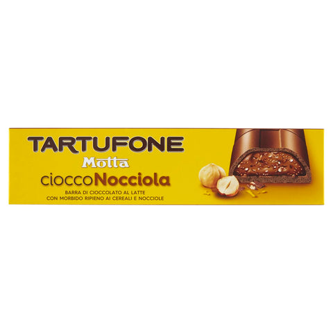 3x Motta Tartufone Ciocco Nocciola Milk Chocolate and Hazelnuts Bar 150 g