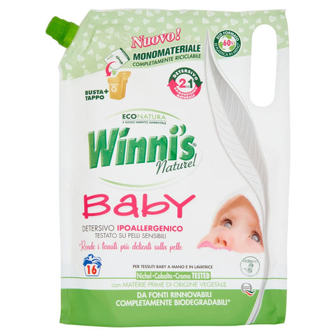 WINNI'S LIQUID WASHING MACHINE BABY 2 IN 1 ECO REFILL 800ML