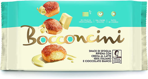 3 x Matilde Vicenzi Bocconcini with Milk Cream and White Chocolate 100 g