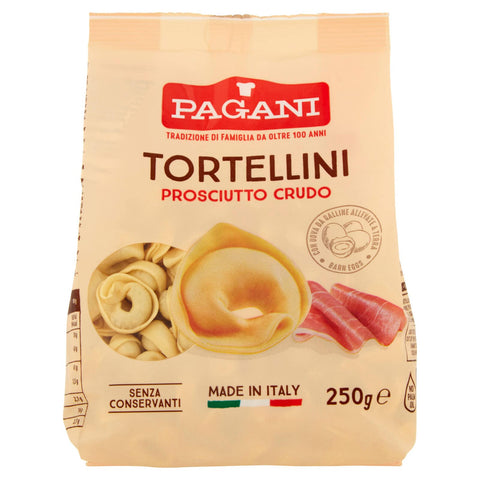 TORTELLINI AL PROSCIUTTO Crudo 250G Pagani (083595