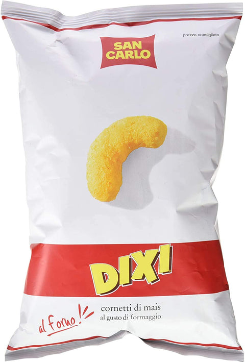 10 x San Carlo Dixi corn chips patatine salted 40 g cheese crisp, cheese chips