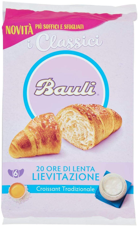 12 x Bauli Cornetti Classici croissant soft brioche cakes (6 x 40 g) 240 g