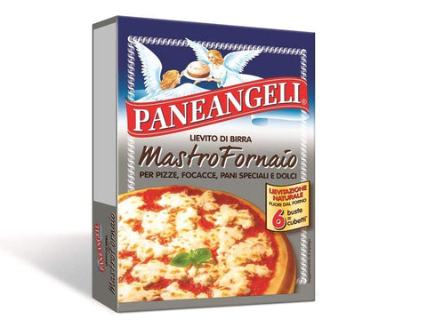 Paneangeli Lievito di Birra MastroFornaio Brewing Yeast for Sweet and Savoury 6 Bags of 7 g (42 g) Dehydrated Yeast 100% Italian Product