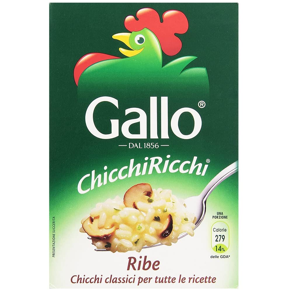 Gallo - Ribe Rice, Rich Beans - 4 x 500g Packs [2kg] – Italian Gourmet IE