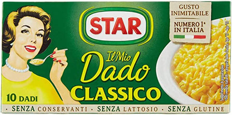 6x Star classico dado brodo soup cubes broth classic rich in flavour 10 pz