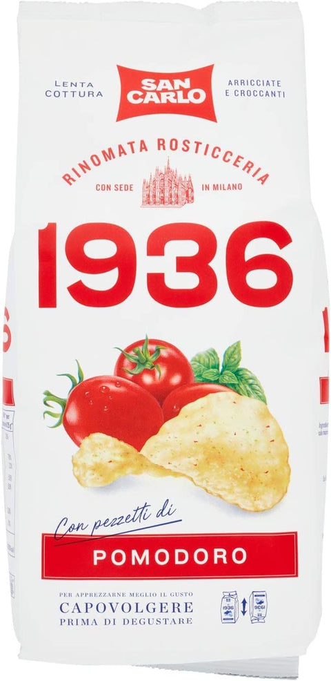 6 x San Carlo 1936 Tomatoes Parsley and Basil Potato Chips Salted 150 g