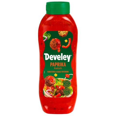 Develey Paprika Relish 875 ml Plastic Bottle