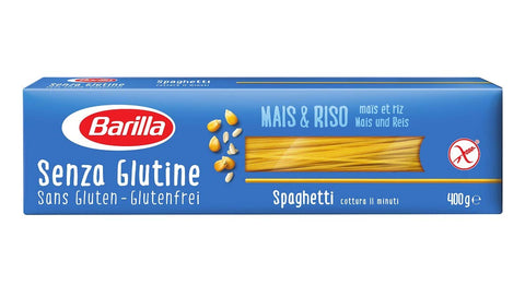 12 x Barilla Spaghetti 400 g Senza Glutine Glutine Pasta Noodles