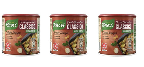3x Knorr Brodo Granulare Classico Granulated Broth Classic 150 g