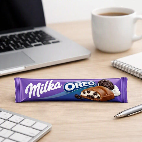 Milka Box Barretta Oreo Pack of 36 bars (37g)