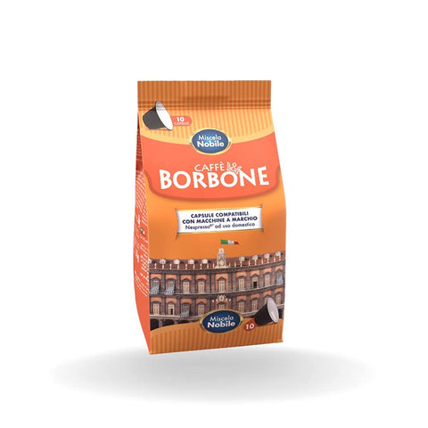 10 Respresso - Comp. Nespresso - Nobile Blend - Caffè Borbone