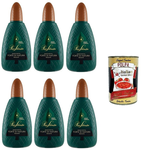 Pino Silvestre Moisturising Shower Gel 750 ml + Italian Gourmet Polpa 400 g Pack of 6