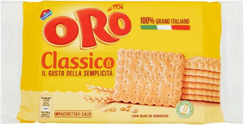 3 x Oro Saiwa Classico 250 g Italian Classic Biscuits Cookies