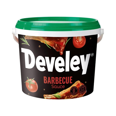 Develey BBQ Sauce BBQ Bucket 5 kg Food Service Tomato Sauce