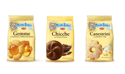 Mulino Bianco Canestrini Gemme-Chicche Biscuits Biscuits 3 x 200 g