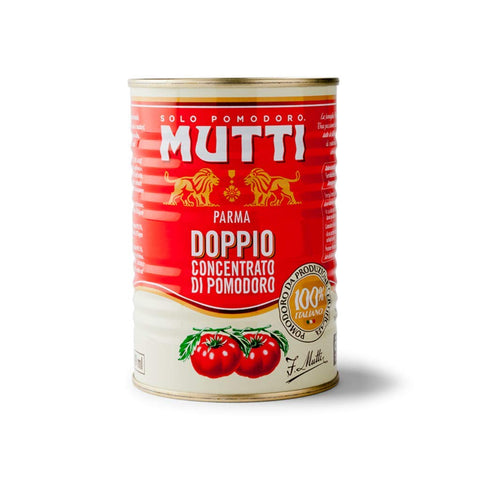 Mutti doppio Concentrato Tomato Paste Tomato Sauce 100% Italian 140 g Pack of 12