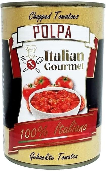 8x Kinder Kornetti Crema al Latte Croissant with milk cream filling, 270g + Italian Gourmet Polpa 400 g