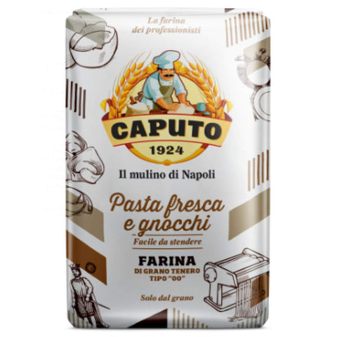 Farina Molino Caputo Pasta Fresca e Gnocchi Napoli Flour "00" 1 kg Pack of 12