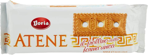 Doria Atene Butter Biscuits 500 g Italian Cake Biscuits Cookies Pack of 6