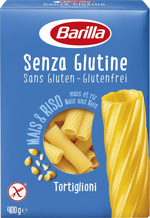 Barilla Pasta Gluten Free 400g Tortiglioni
