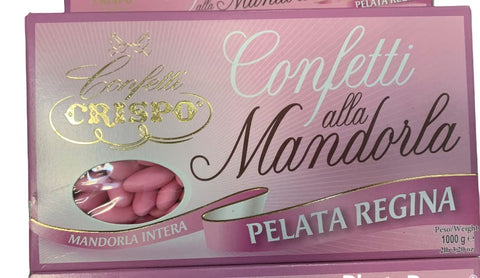 Pink Queen Peeled Almond Confetti 1 kg CRISPO