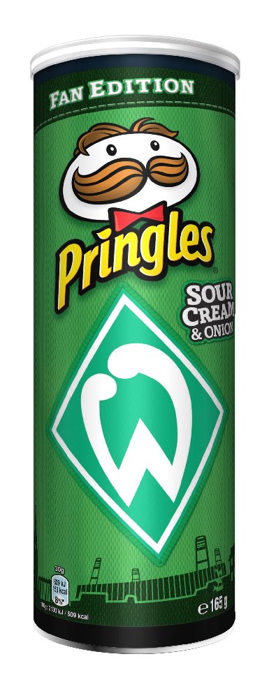 Pringles Fan Edition Sour Cream & Onion Pack of 6 (6 x 165 g)