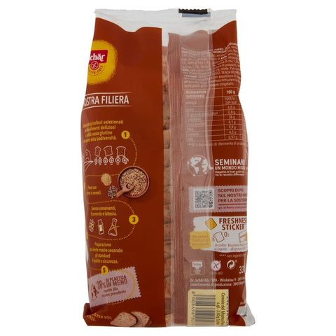 8x Schar Cereale del Mastro Panettiere Bread with Cereals Gluten Free 300g + Italian Gourmet polpa 400gr