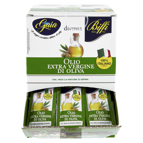 Biffi 100% Italian Extra Virgin Olive Oil in Single Dose Sachets (102 x 10 ml Sachets) - 1000 ml