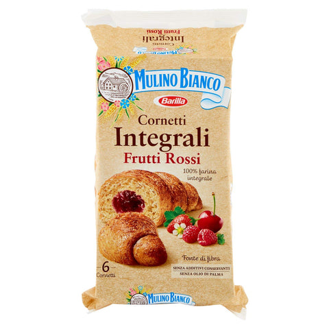 Mulino Bianco Cornetti Integrali Frutti Rossi Cake Red Fruits Whole Grain