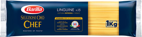 Barilla for Professionals Linguine Pasta Lunga Food Service Gold Selection Chef 1 kg