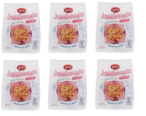6 x Doria Giambonetti 8 Individual Servings Gusto Prosciutto Ham Flavour