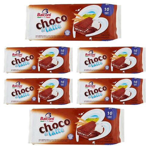 Balconi Merende ChocoLatte Stracciatella 6 Pezzi Da 350 g