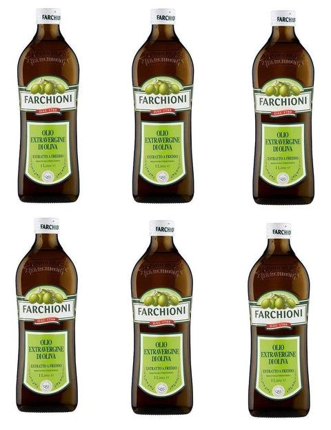 6x Farchioni Classico Extra Virgin Olive Oil 1 L Olive Olive Olive Oil Olive Olive Olive