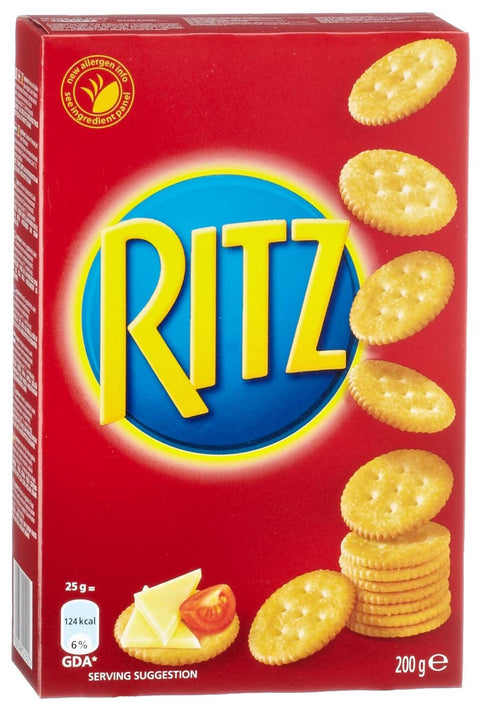Ritz Kraker Cracker, Pack of 12 (12 x 200 g Pack)